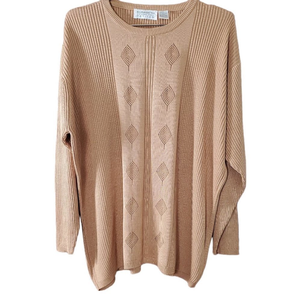 💥328 Elisabeth by Liz Claiborne Silk Knit Sweater
